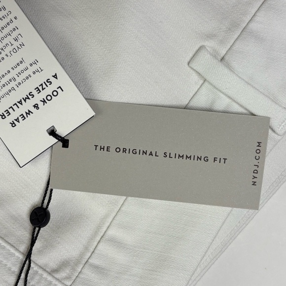 NYDJ Lift & Tuck Ankle Trouser Jean Optic White 16 Petite NEW - Picture 13 of 16